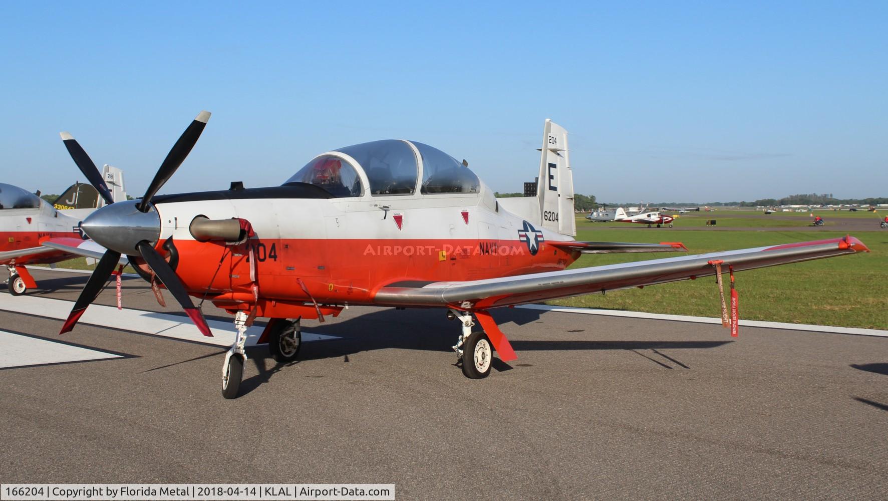 166204, 2014 Raytheon T-6B Texan II C/N PN-195, USN T-6B zx