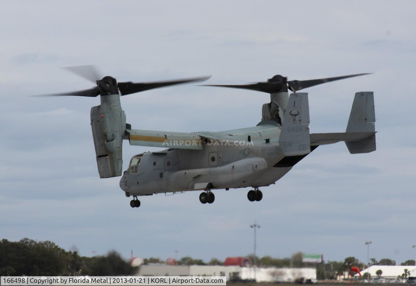 166498, Bell-Boeing MV-22B Osprey C/N D0078, ORL zx