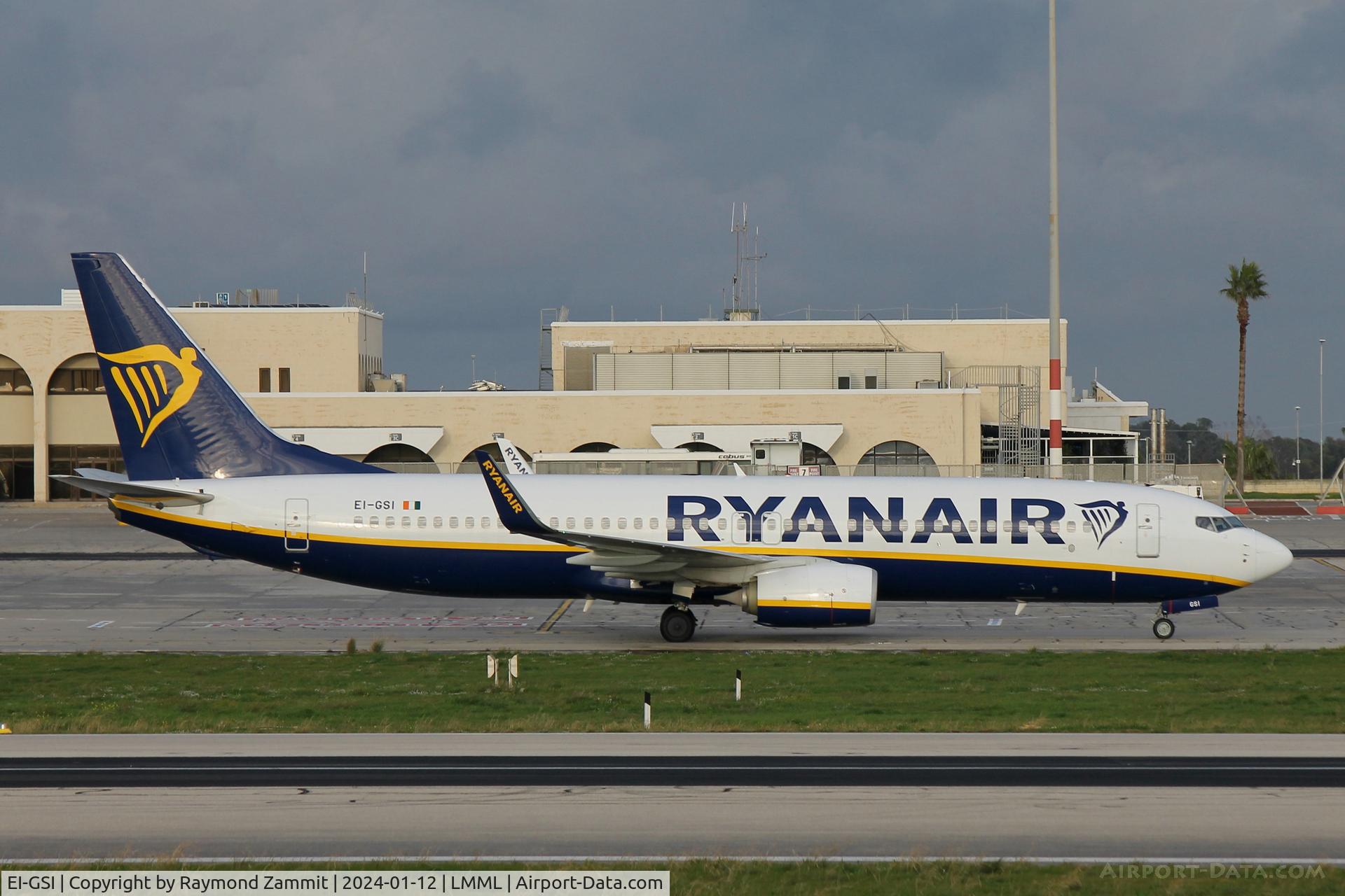 EI-GSI, 2018 Boeing 737-800 C/N 44848, B737-800 EI-GSI Ryanair