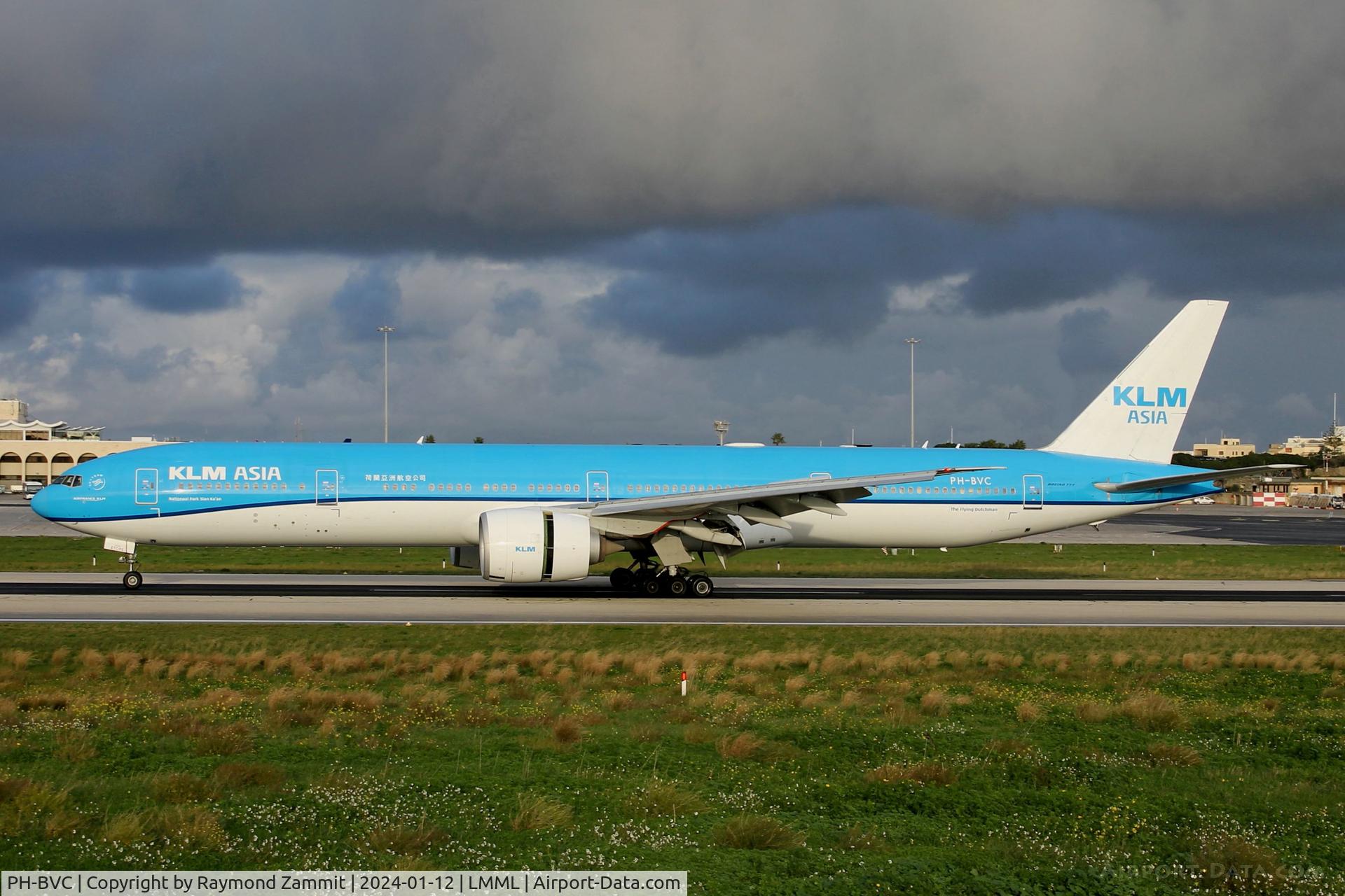 PH-BVC, 2009 Boeing 777-306/ER C/N 37582, B777 PH-BVC KLM