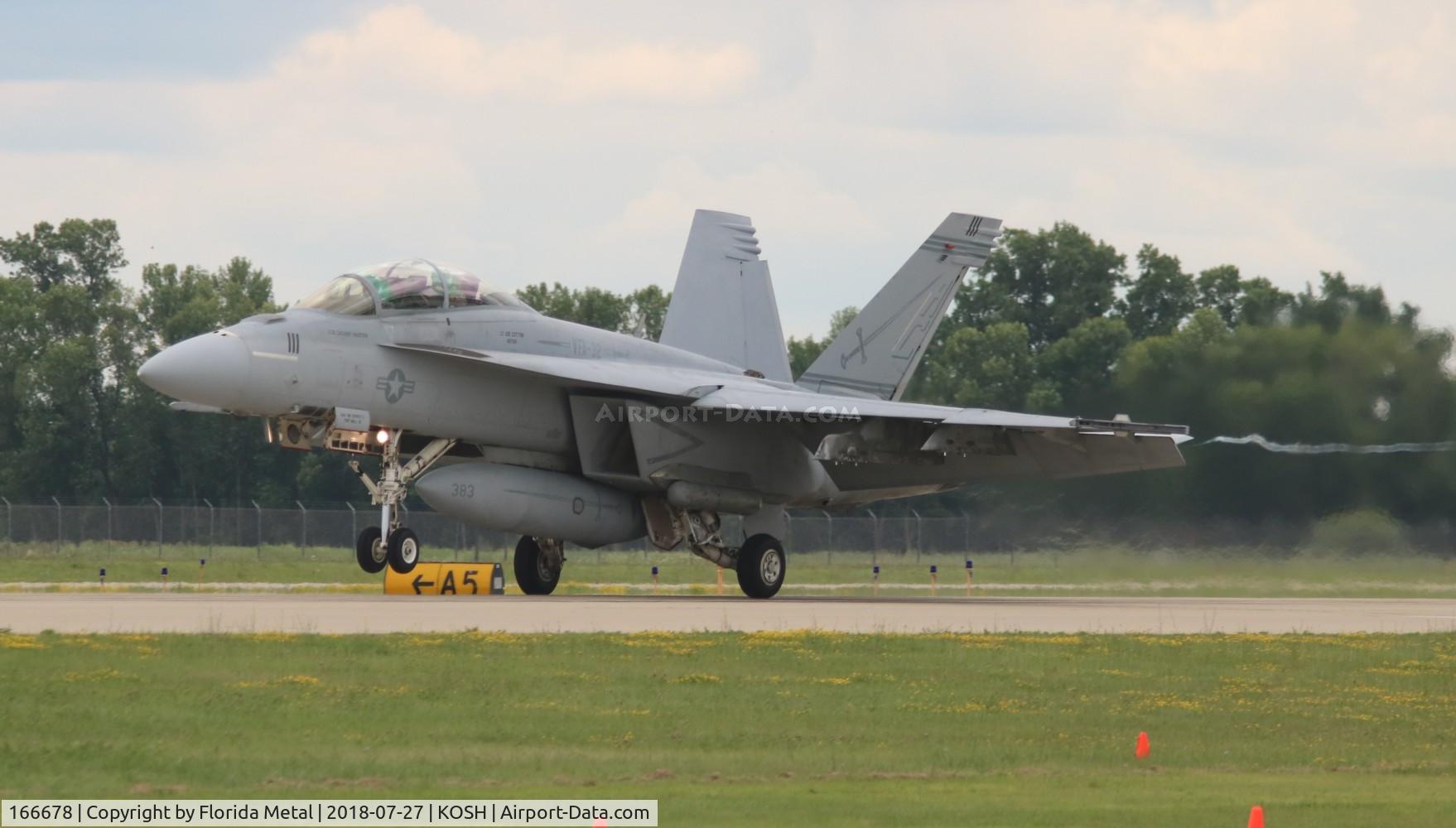 166678, Boeing F/A-18F Super Hornet C/N F156, F-18F zx