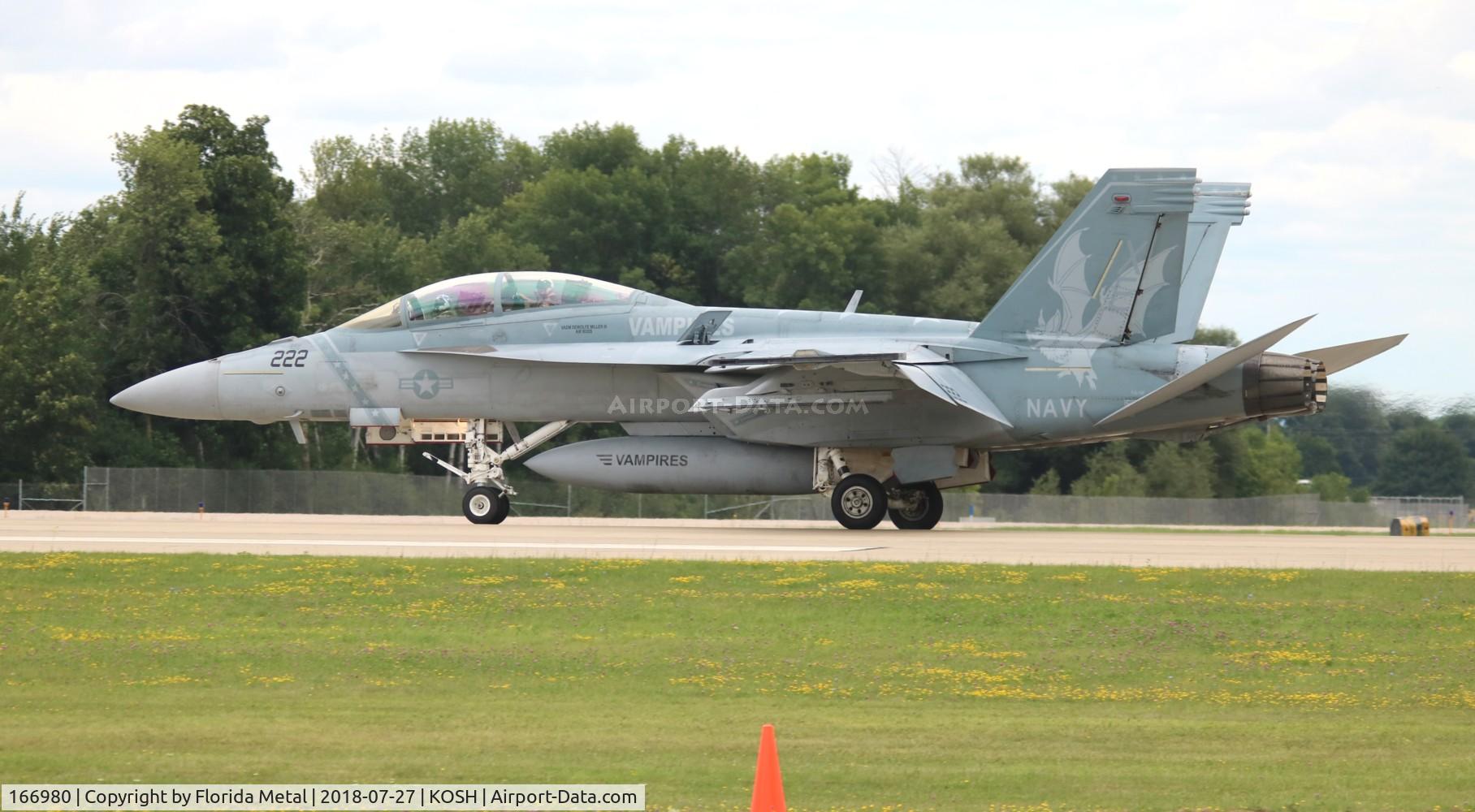 166980, Boeing F/A-18F Super Hornet C/N F255, F-18F zx
