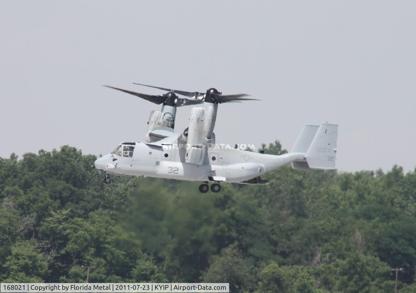 168021, 2011 Bell-Boeing MV-22B Osprey C/N D0151, Thunder Over Michigan 2011 zx