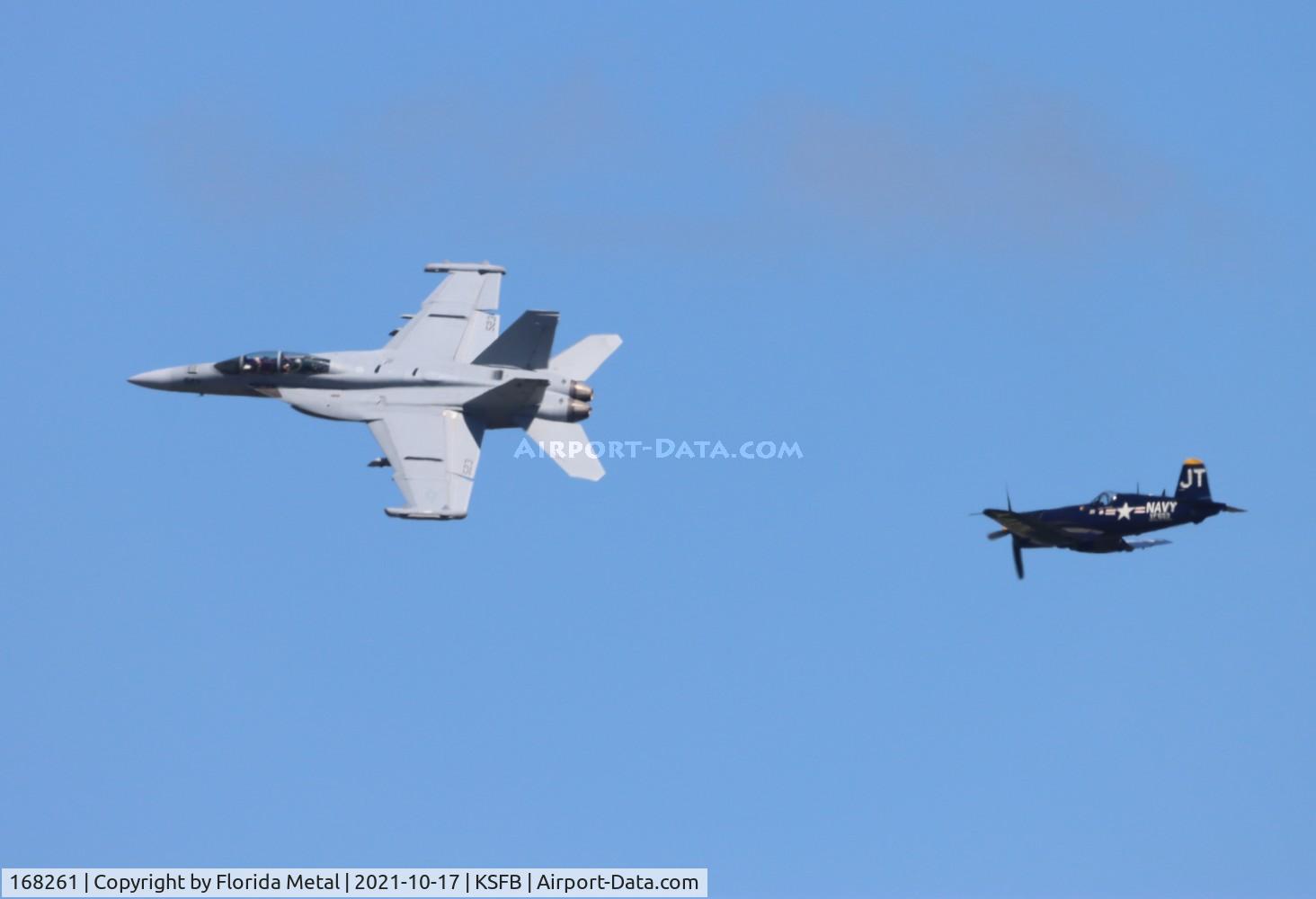 168261, Boeing EA-18G Growler C/N G-43, Sanford 2021 zx