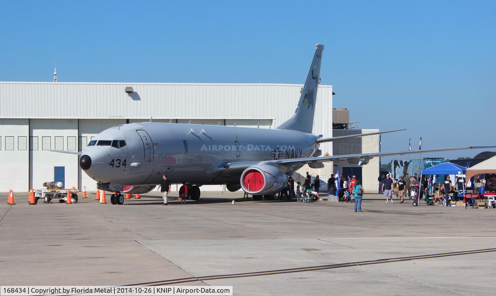 168434, 2012 Boeing P-8A Poseidon C/N 40814, NAS JAX 2014 zx
