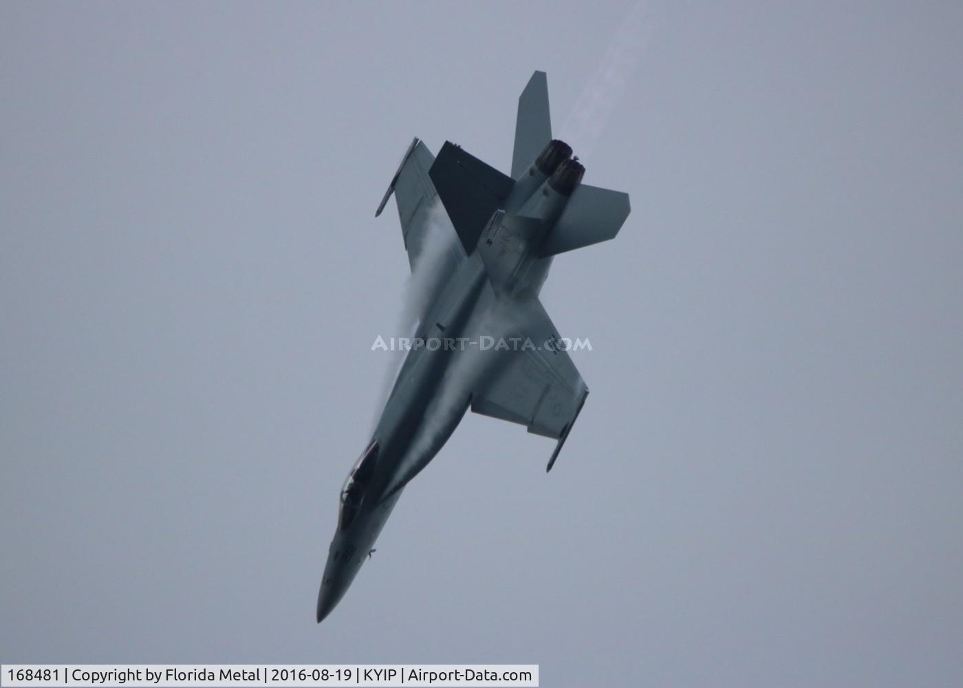 168481, Boeing F/A-18E Super Hornet C/N E238, Thunder OVer Michigan 2016 zx