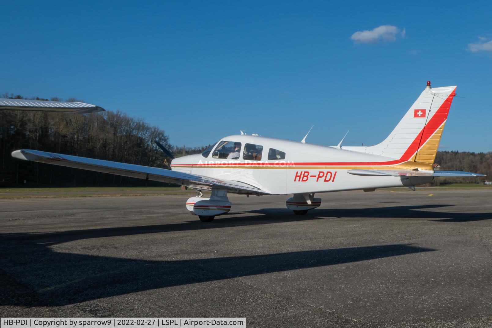 HB-PDI, 1979 Piper PA-28-181 Archer II C/N 28-7990338, At Langenthal-Bleienbach