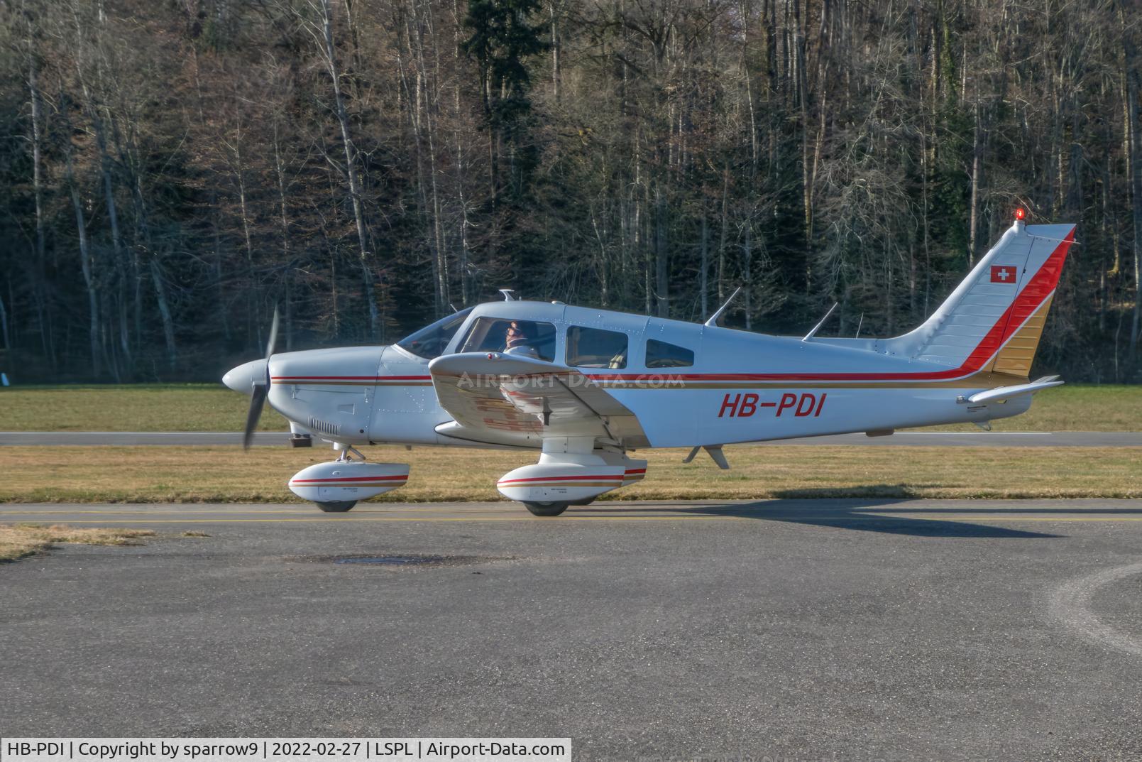 HB-PDI, 1979 Piper PA-28-181 Archer II C/N 28-7990338, At Langenthal-Bleienbach
