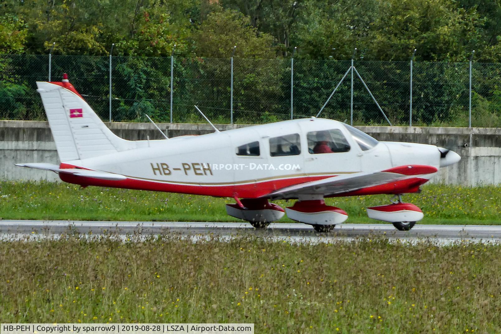HB-PEH, 1979 Piper PA-28-181 Archer II C/N 28-7990531, At Lugano-Agno