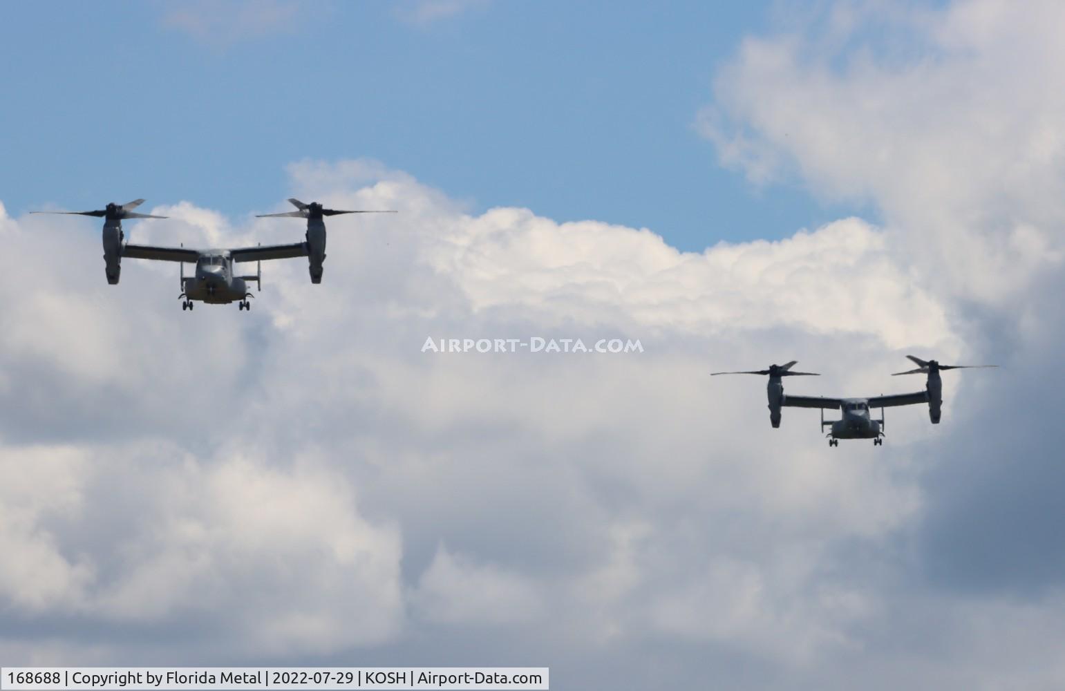 168688, Bell-Boeing MV-22B Osprey C/N D0348, OSH 2022 zx