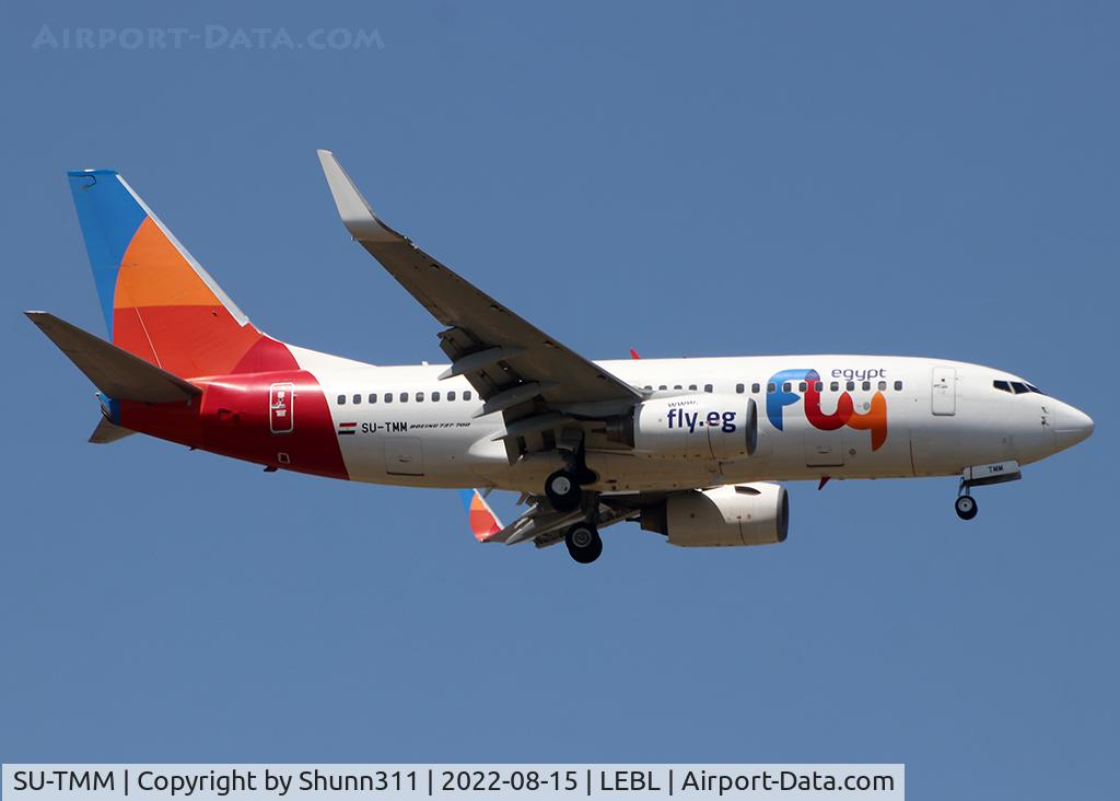 SU-TMM, 2008 Boeing 737-76J C/N 36115, Landing rwy 06L