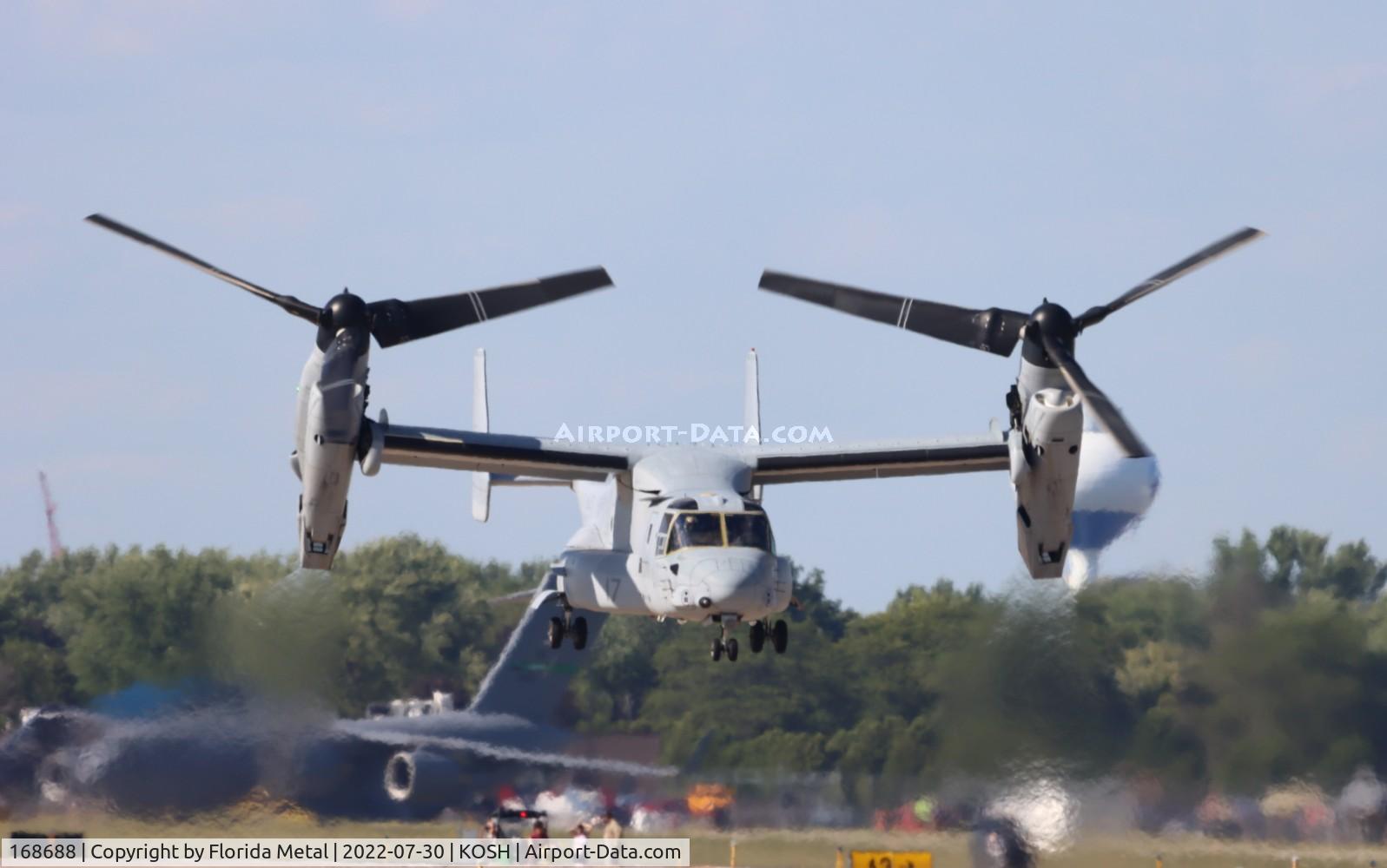 168688, Bell-Boeing MV-22B Osprey C/N D0348, OSH 22 zx