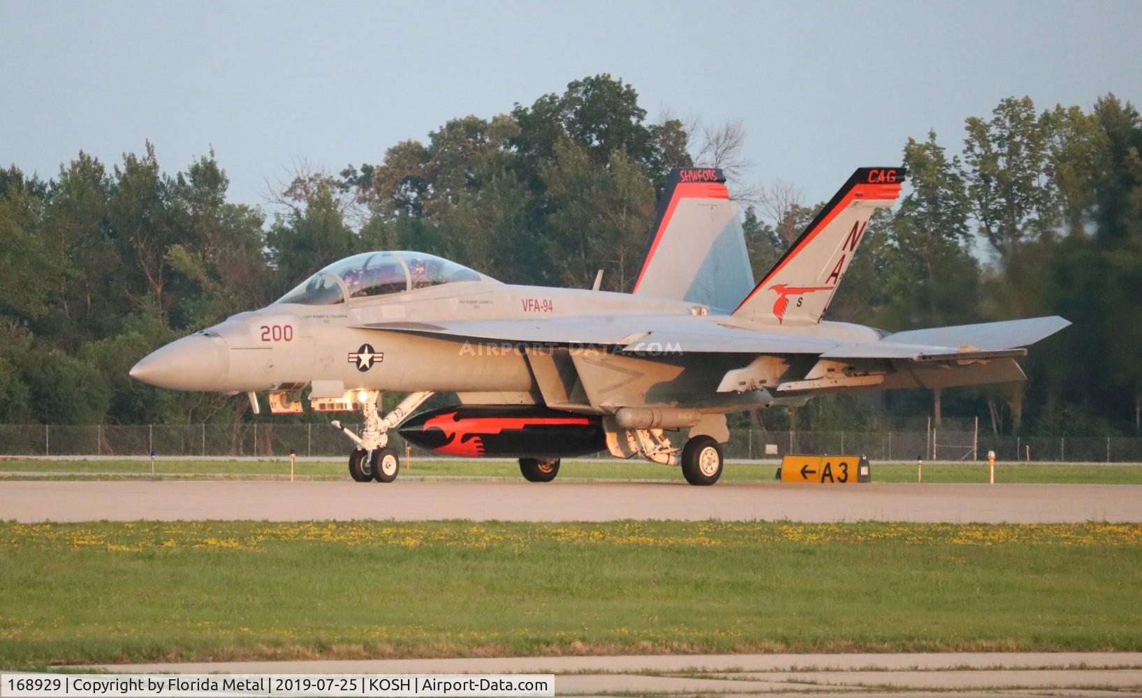 168929, Boeing F/A-18F Super Hornet C/N F275, OSH 19 zx