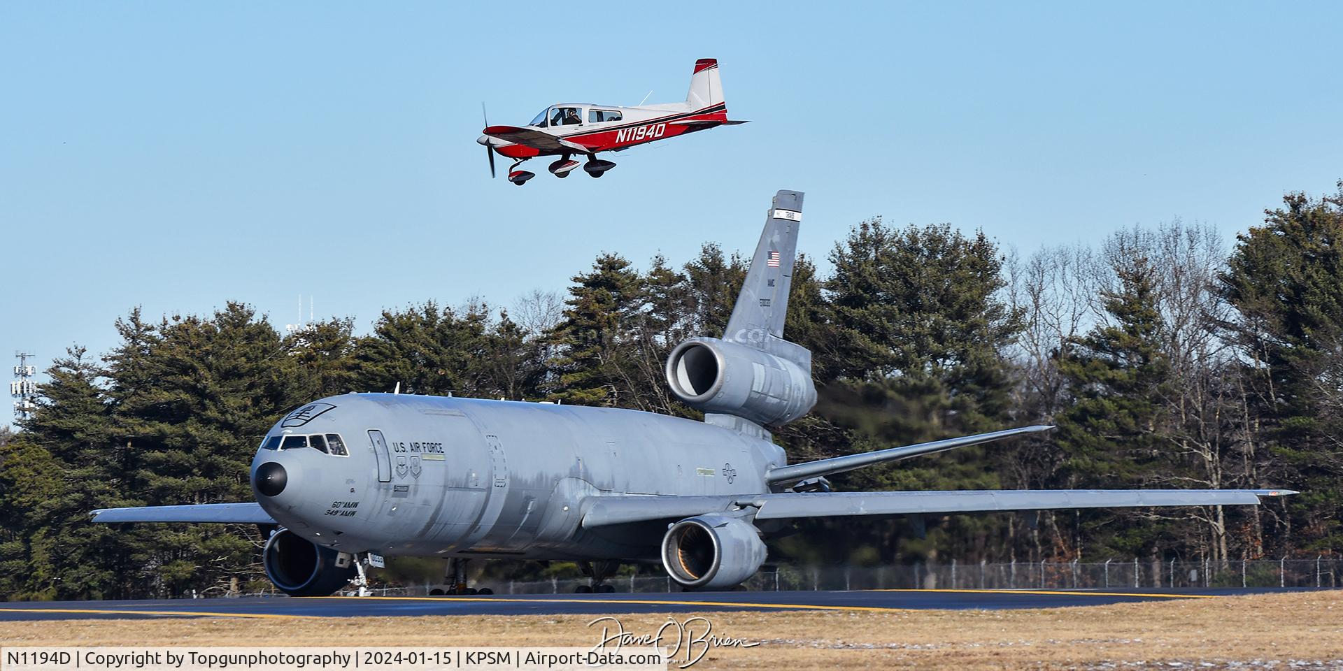 N1194D, 1991 American General AG-5B Tiger C/N 10077, Stopping in for a T&G before Big Sexy departs