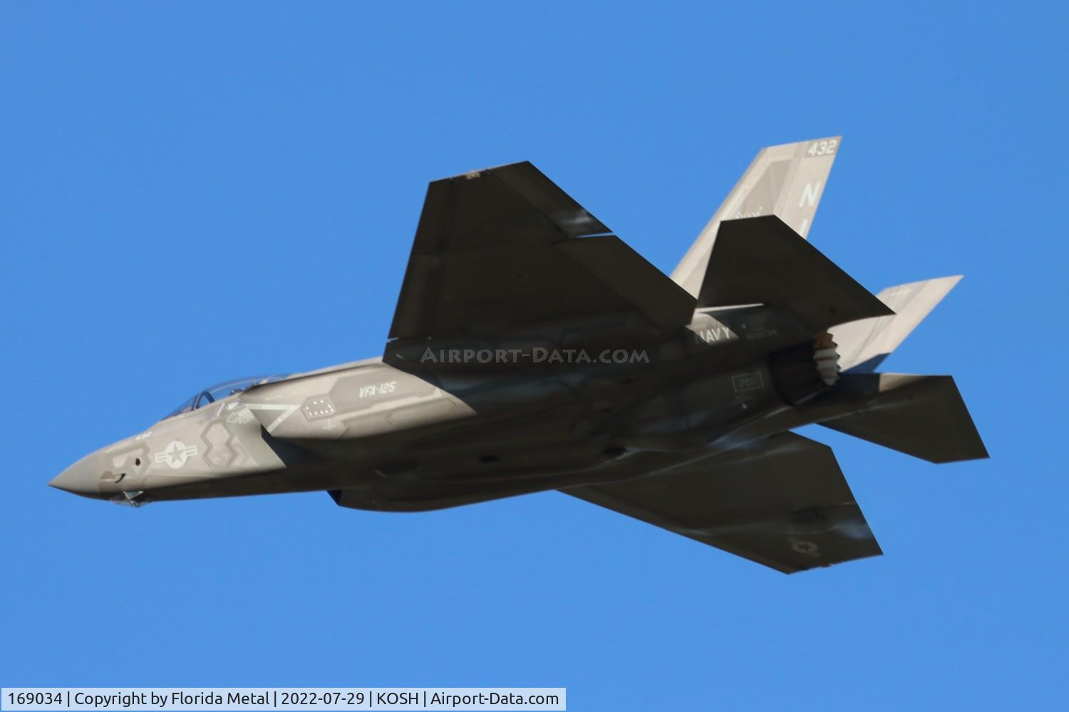 169034, Lockheed Martin F-35C Lightning II C/N CF-22, OSH 22 zx