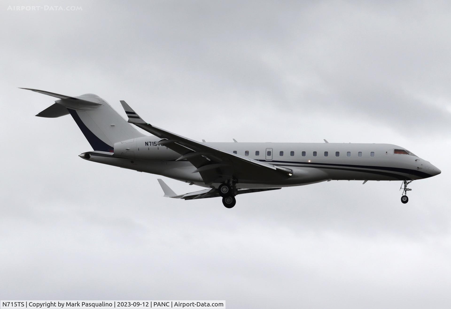 N715TS, 2018 Bombardier BD-700-1A10 C/N 9836, BD-700-1A10