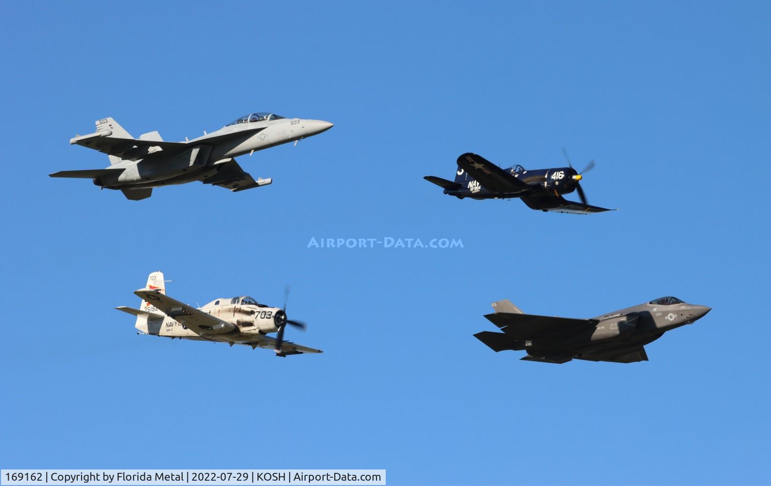 169162, Lockheed Martin F-35C Lightning II C/N CF-26, 4 ship legacy flight zx