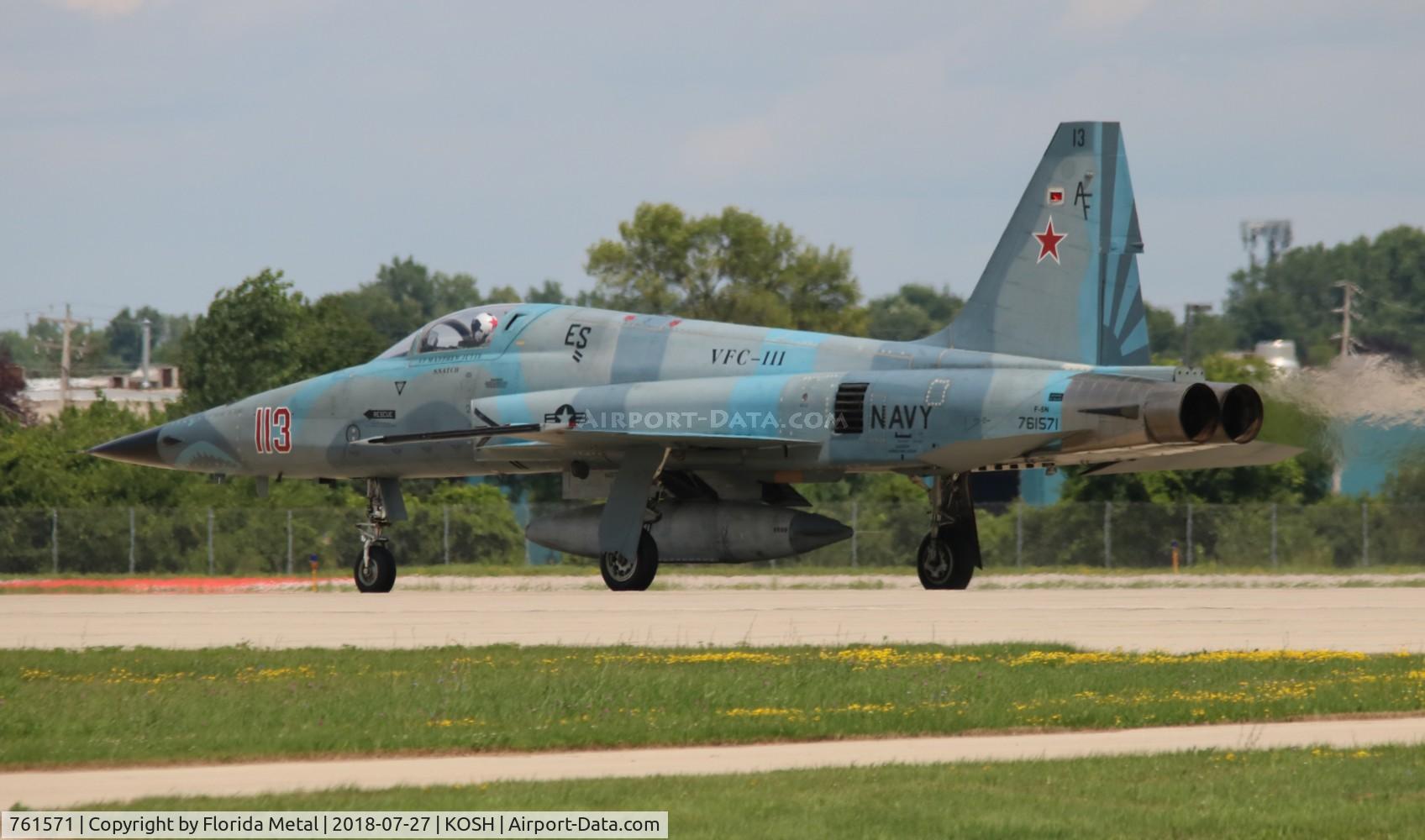 761571, Northrop F-5N Tiger II C/N L.1046, OSH 18 zx