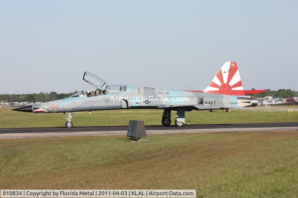 810834, 1981 Northrop F-5E Tiger II C/N MX.1019, Sun N Fun 2011 zx LAL