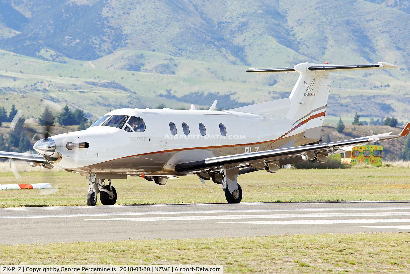 ZK-PLZ, 2004 Pilatus PC-12/45 C/N 445, Warbirds Over Wanaka Airshow 2018.