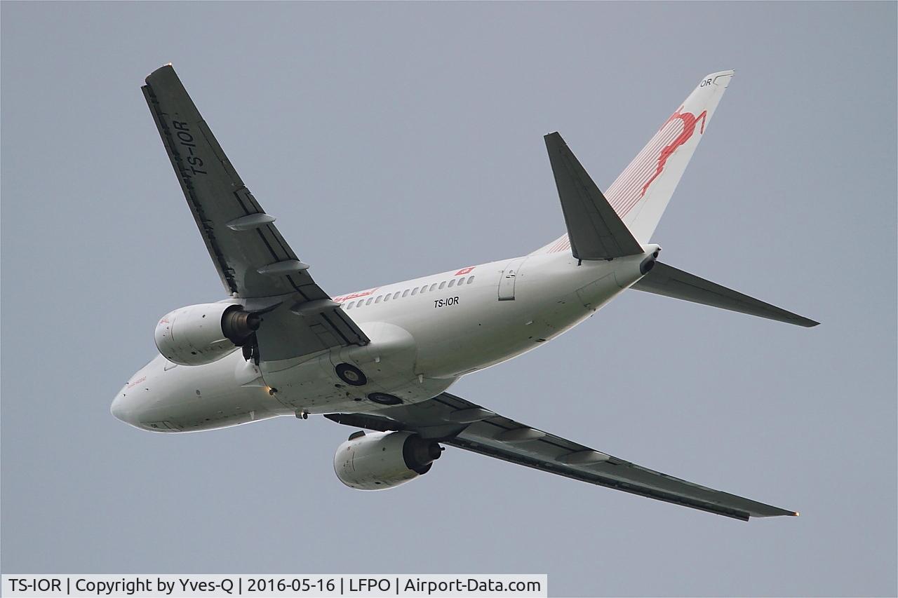 TS-IOR, 2001 Boeing 737-6H3 C/N 29502, Boeing 737-6H3, Climbing from rwy 24, Paris-Orly airport (LFPO-ORY)