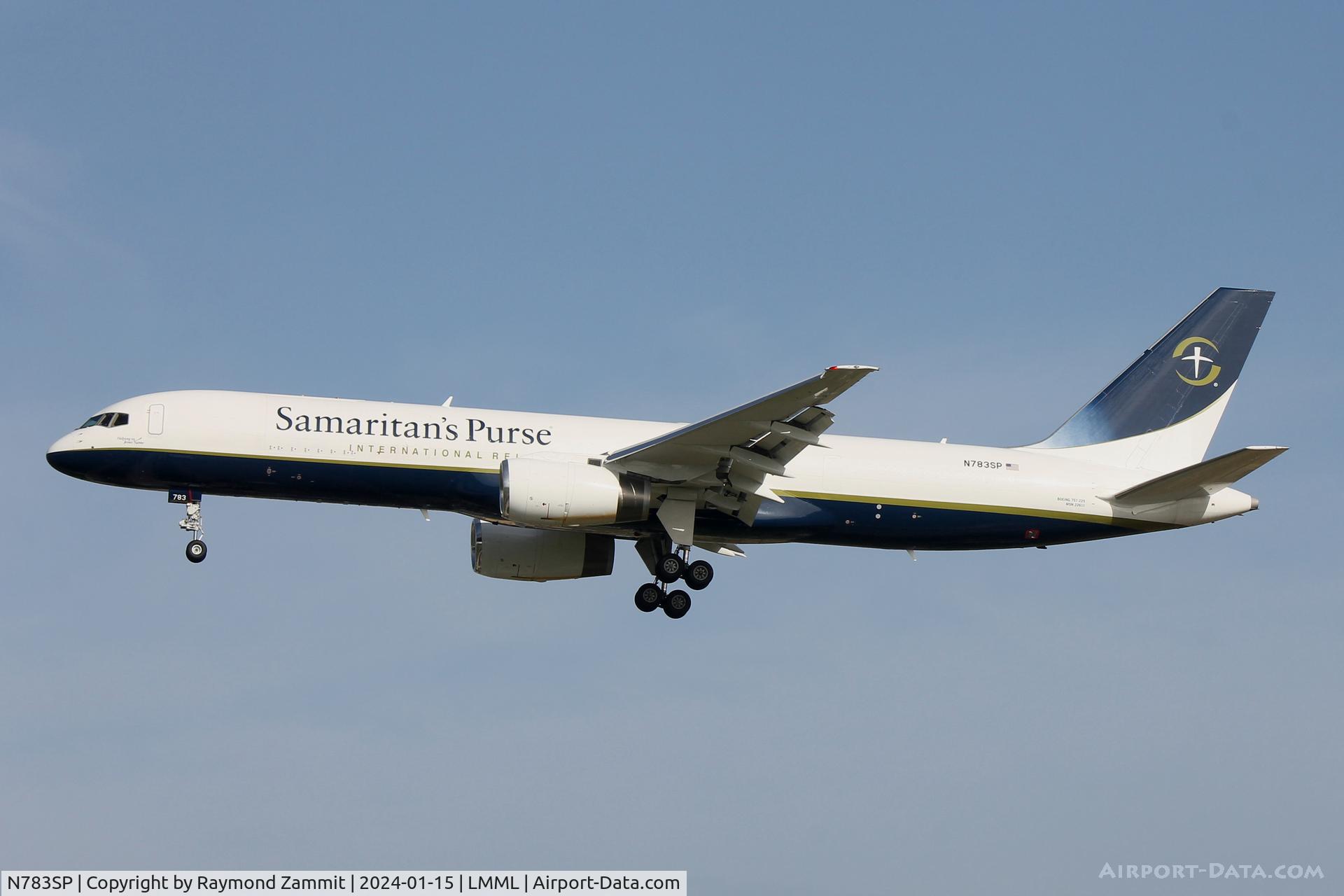 N783SP, Boeing 757-225(PCF) C/N 22611, B757 N783SP Samaritan's Purse