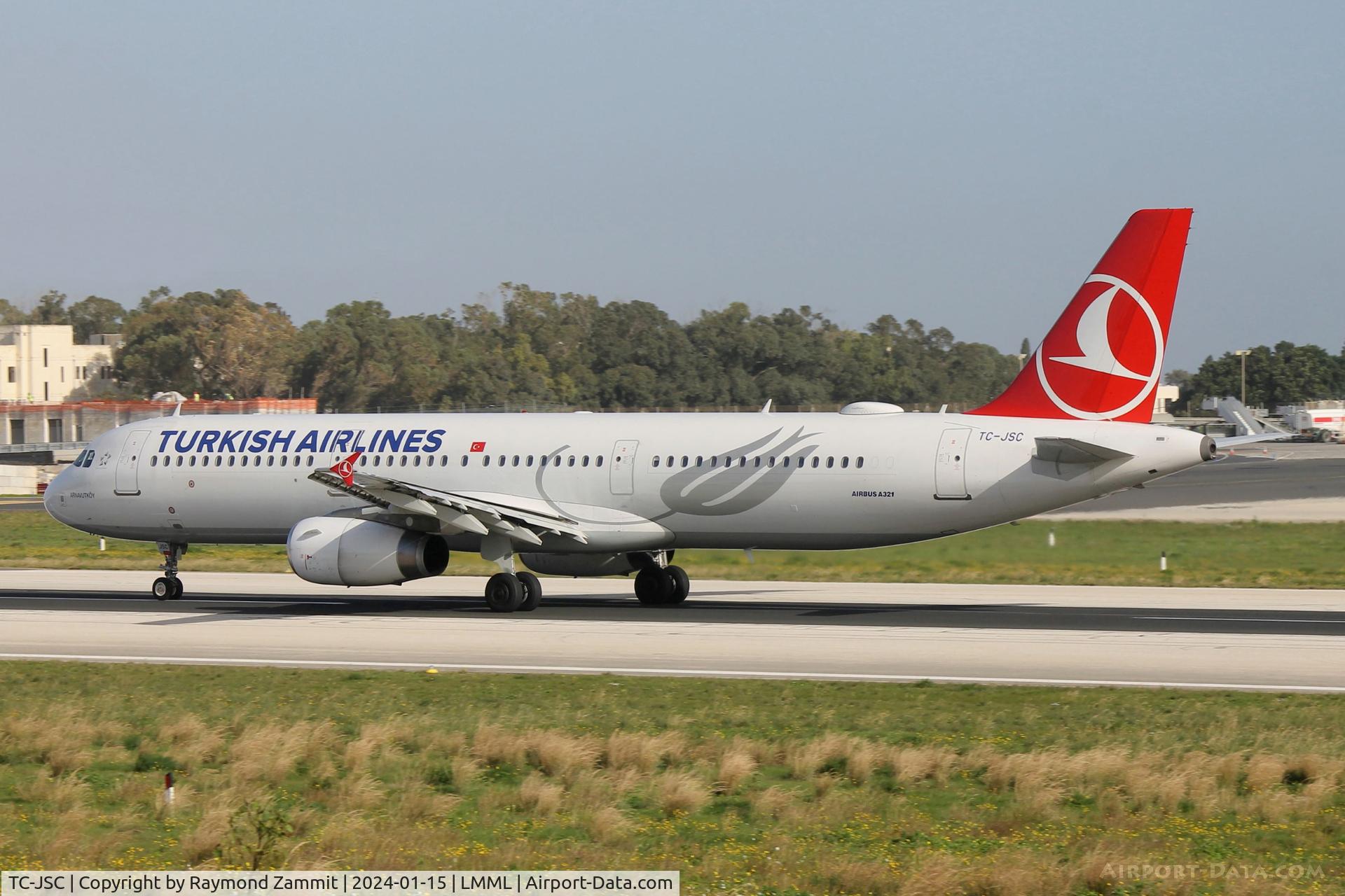 TC-JSC, 2012 Airbus A321-231 C/N 5254, A321 TC-JSC Turkish Airlines