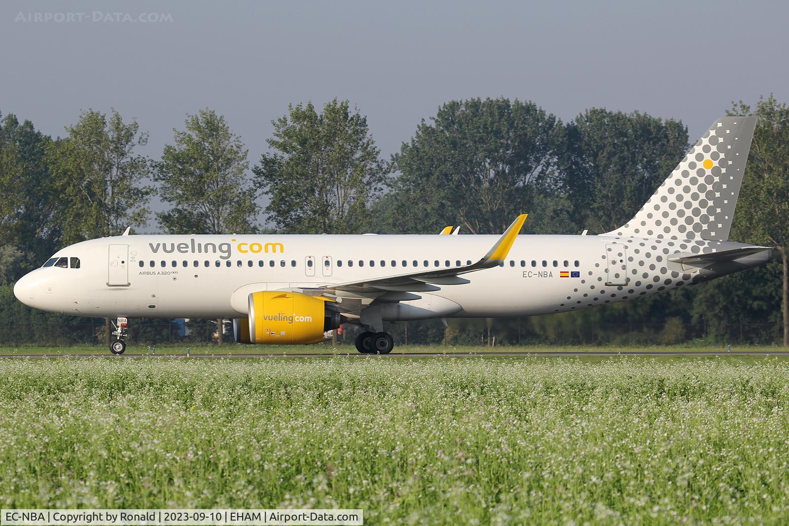 EC-NBA, 2018 Airbus A320-271N C/N 8665, at spl
