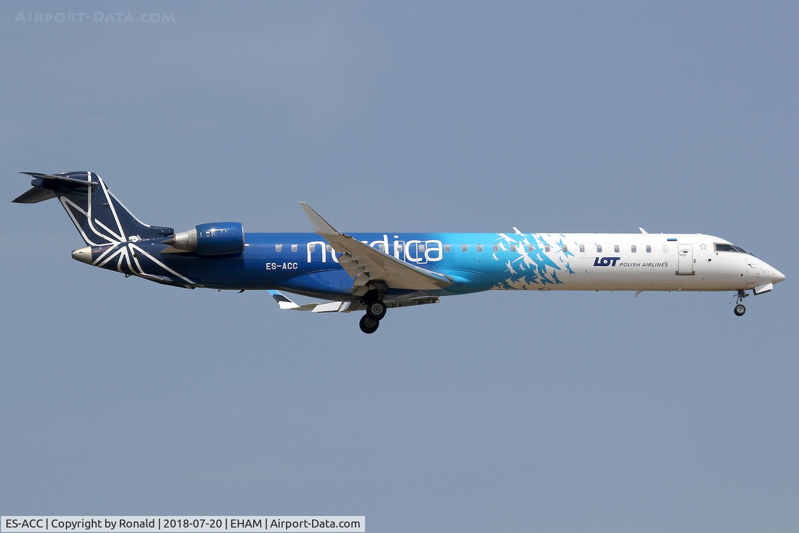 ES-ACC, 2011 Bombardier CRJ-900LR (CL-600-2D24) C/N 15262, at spl