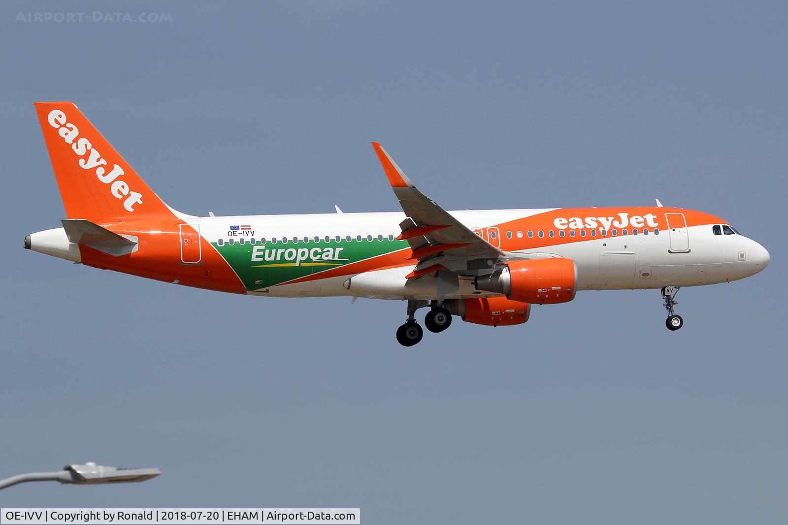 OE-IVV, 2015 Airbus A320-214 C/N 6981, at spl