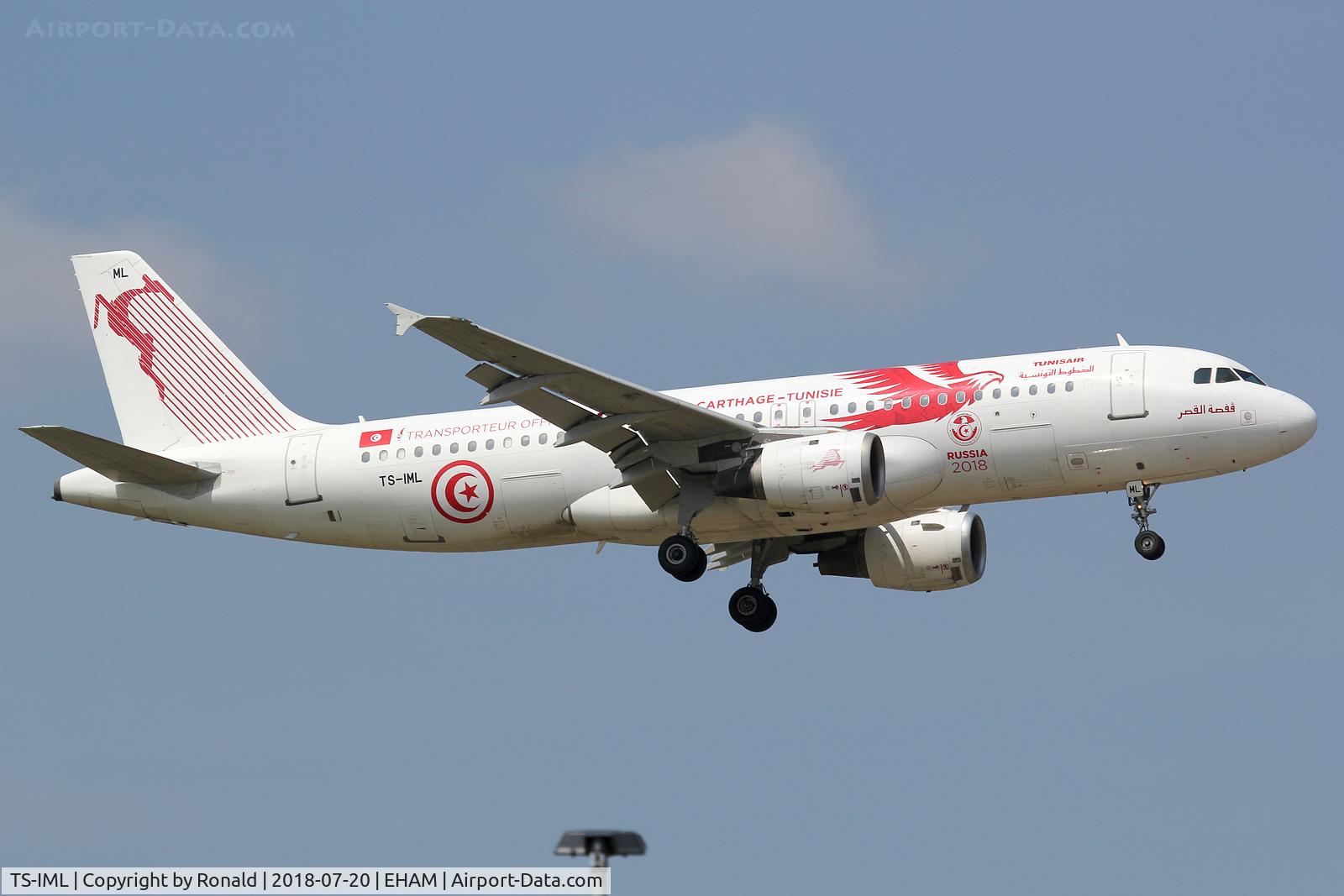 TS-IML, 1999 Airbus A320-211 C/N 0958, at spl