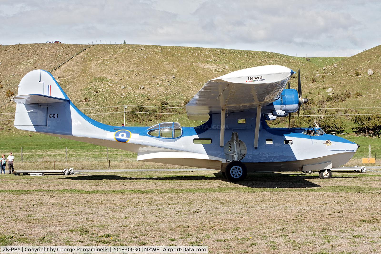 ZK-PBY, Consolidated Vultee PBY-5A Catalina C/N CV-357, Warbirds Over Wanaka Airshow 2018.