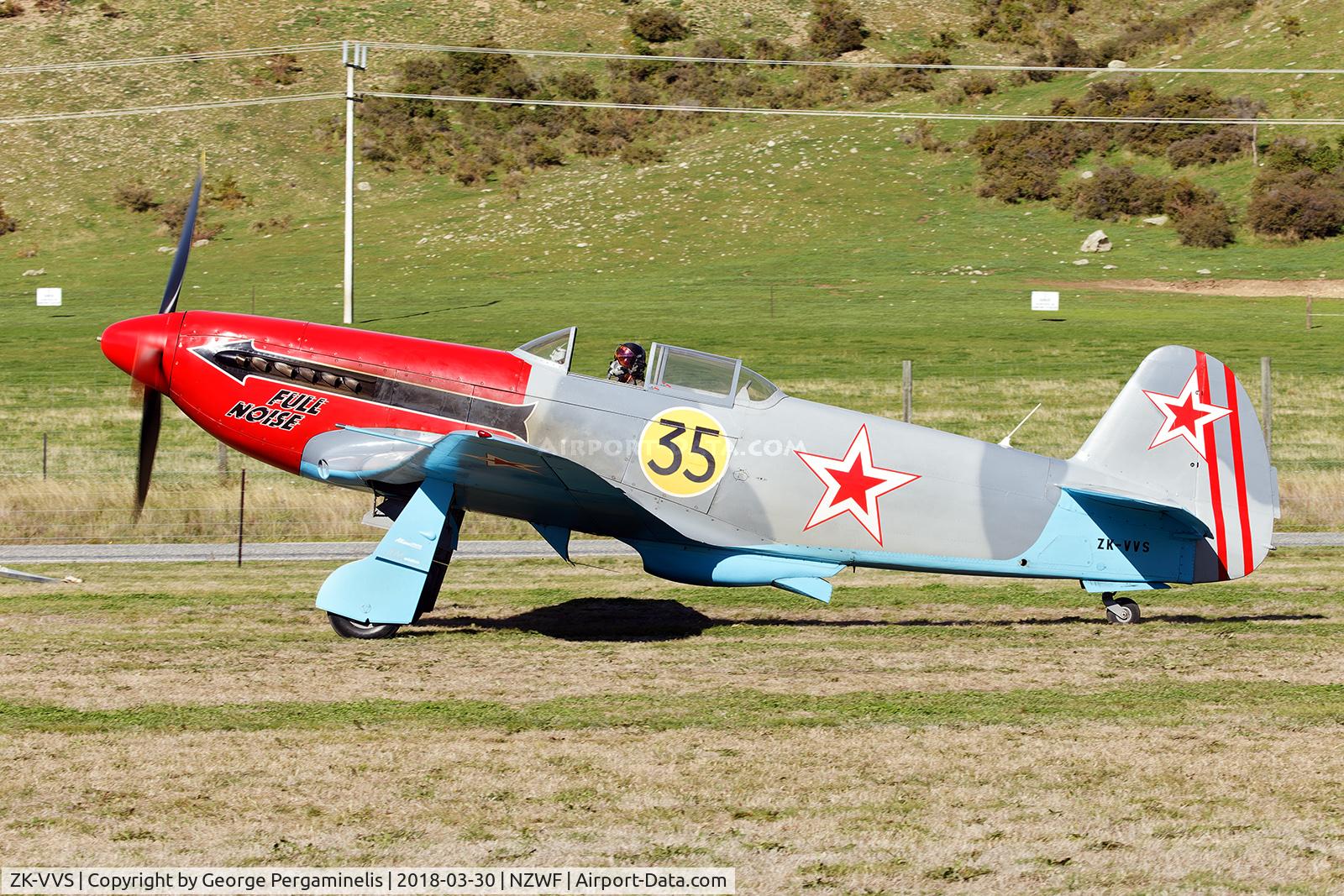 ZK-VVS, Yakovlev Yak-3M C/N 0470106, Warbirds Over Wanaka Airshow 2018.