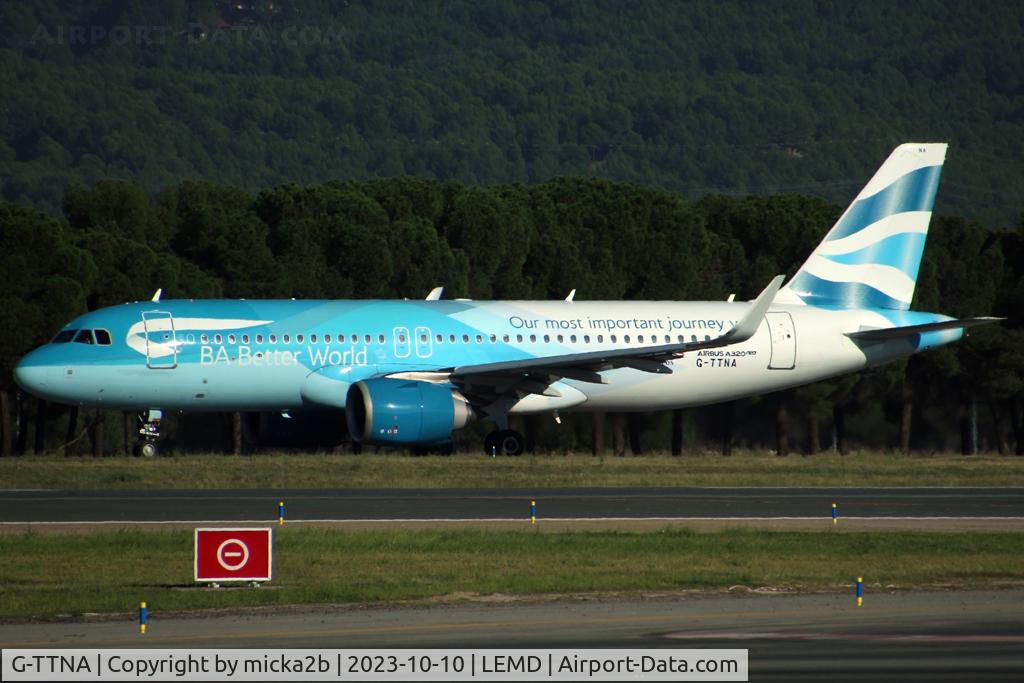 G-TTNA, 2018 Airbus A320-251N C/N 8108, Taxiing