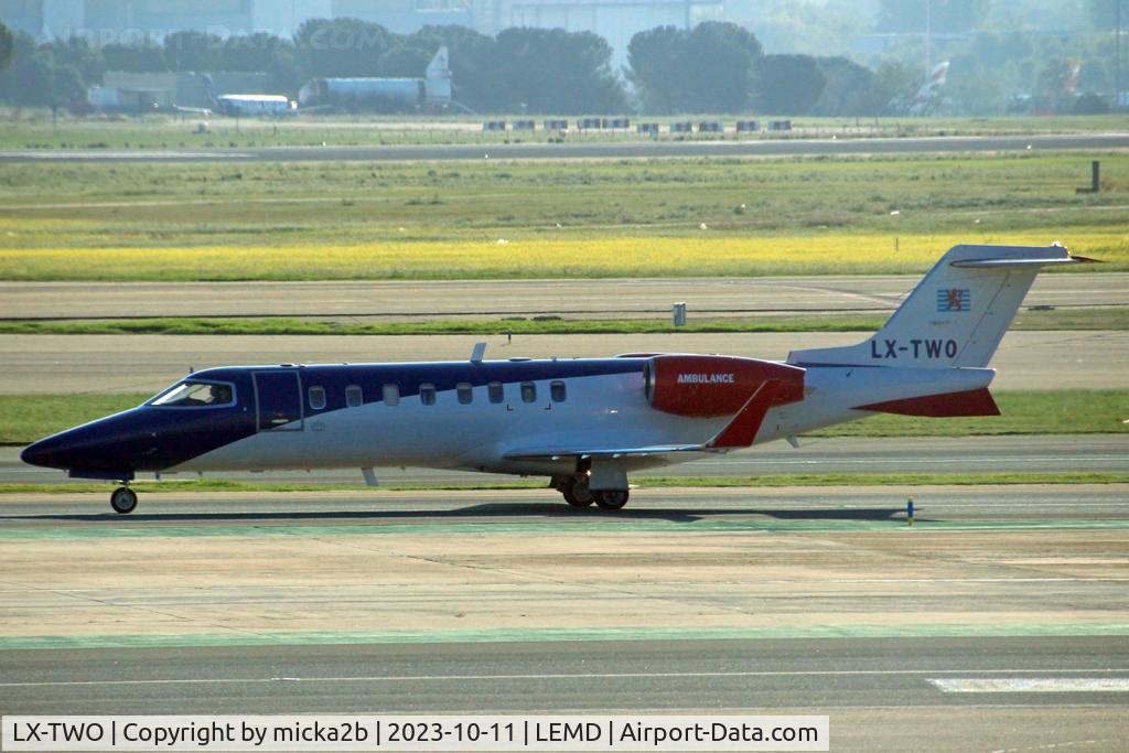 LX-TWO, 2008 Learjet 45 C/N 362, Taxiing