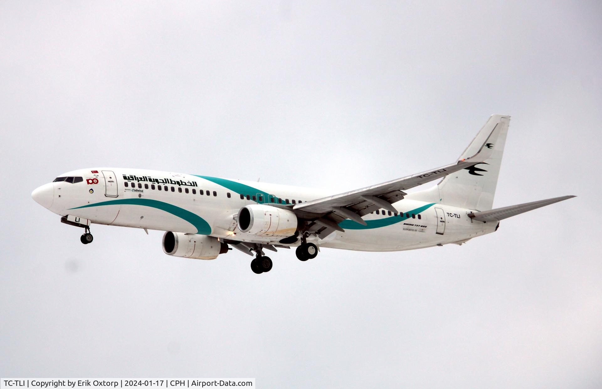 TC-TLI, 2009 Boeing 737-8FZ C/N 29682, TC-TLI landing rw 22L