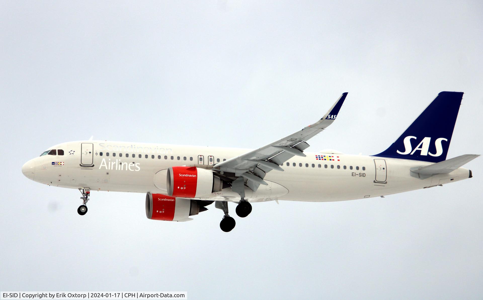 EI-SID, 2017 Airbus A320-251N C/N 8031, EI-SID landing rw 22L