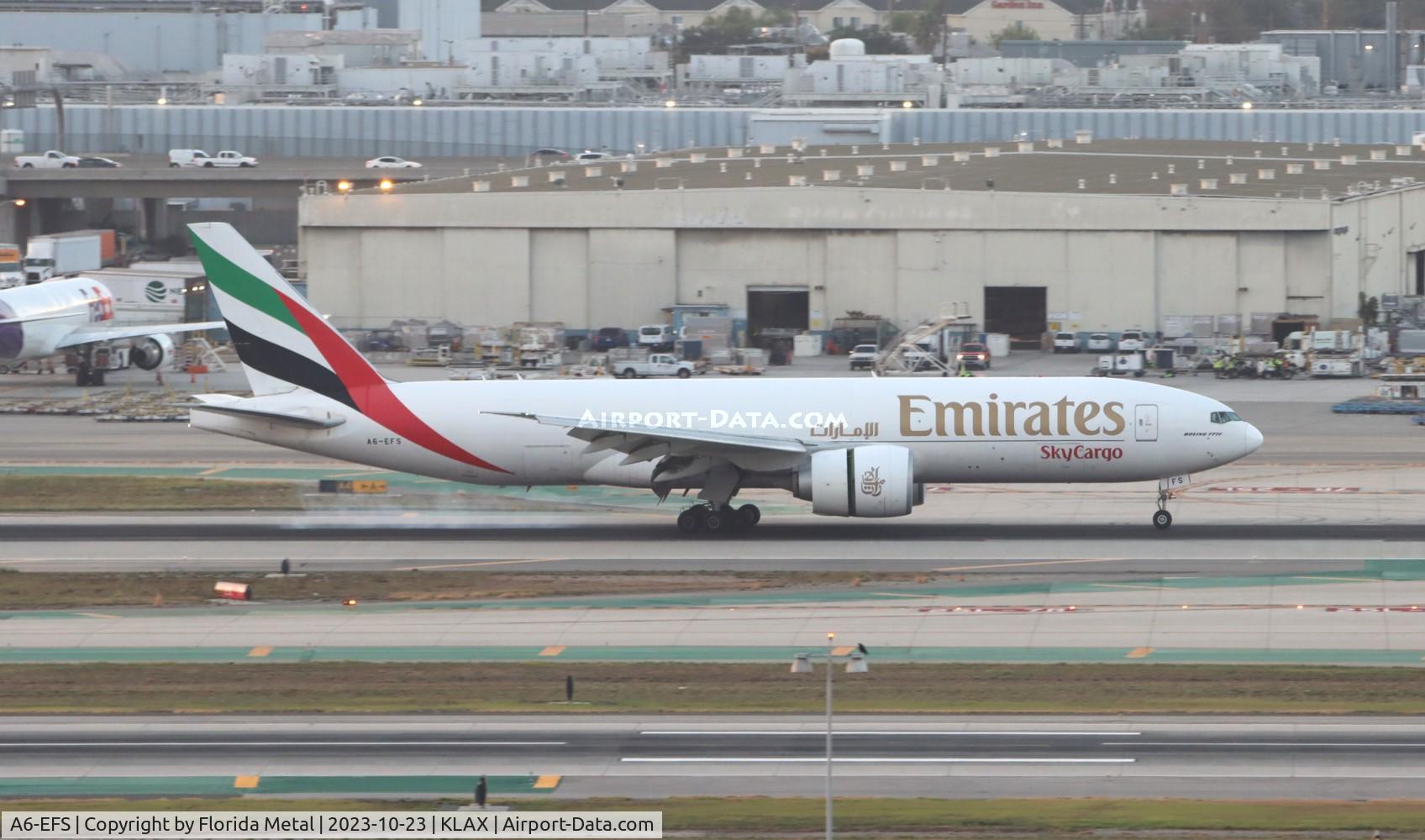 A6-EFS, 2015 Boeing 777-F1H C/N 42234, UAE 77LRF zx NLU-LAX