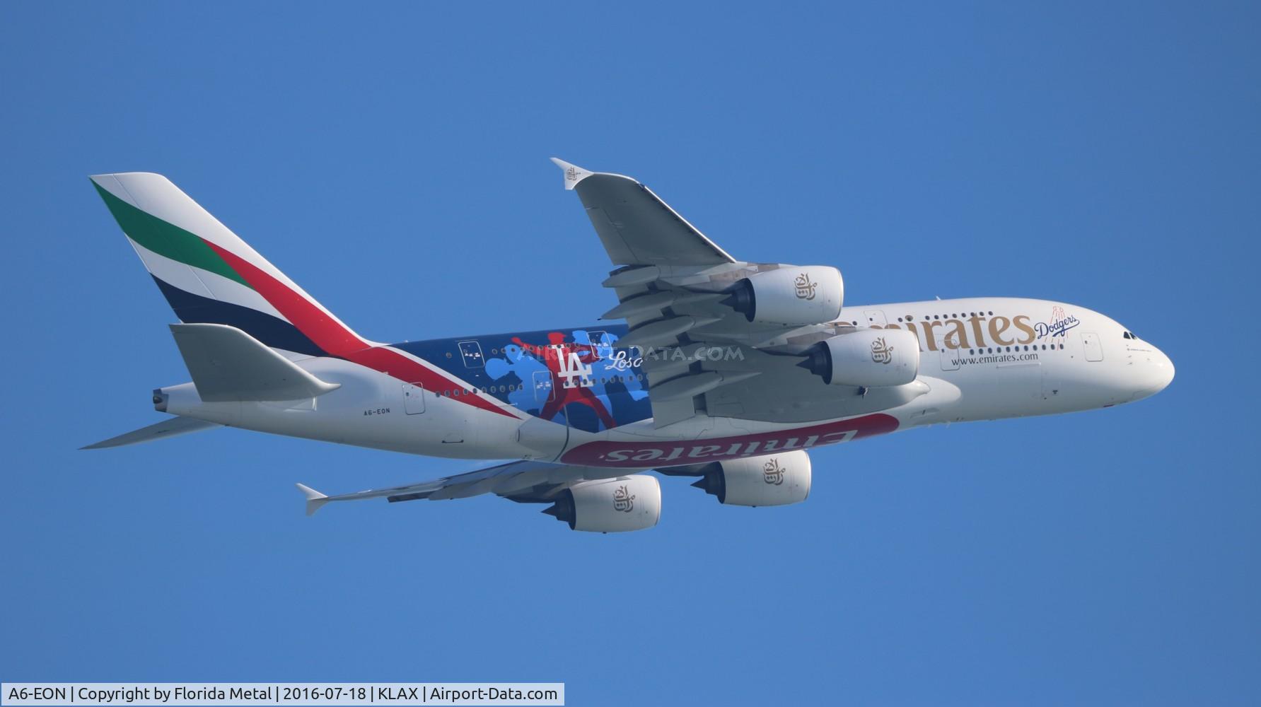 A6-EON, 2015 Airbus A380-861 C/N 188, UAE A380 zx Dodgers