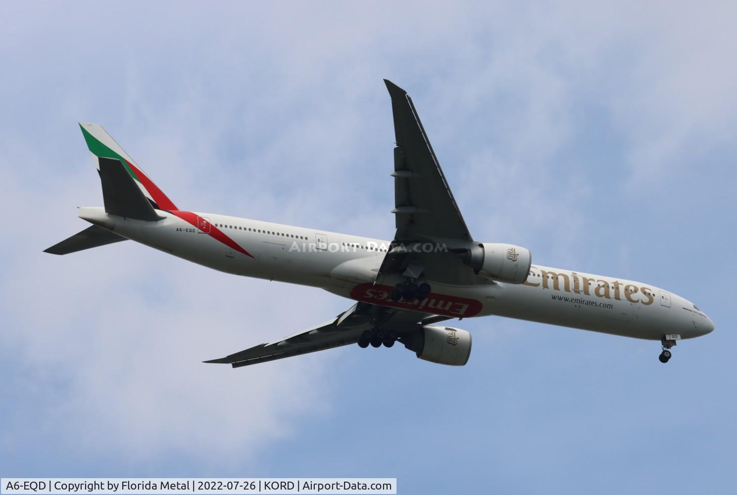 A6-EQD, 2017 Boeing 777-31H/ER C/N 42352, UAE 773 zx DXB-ORD