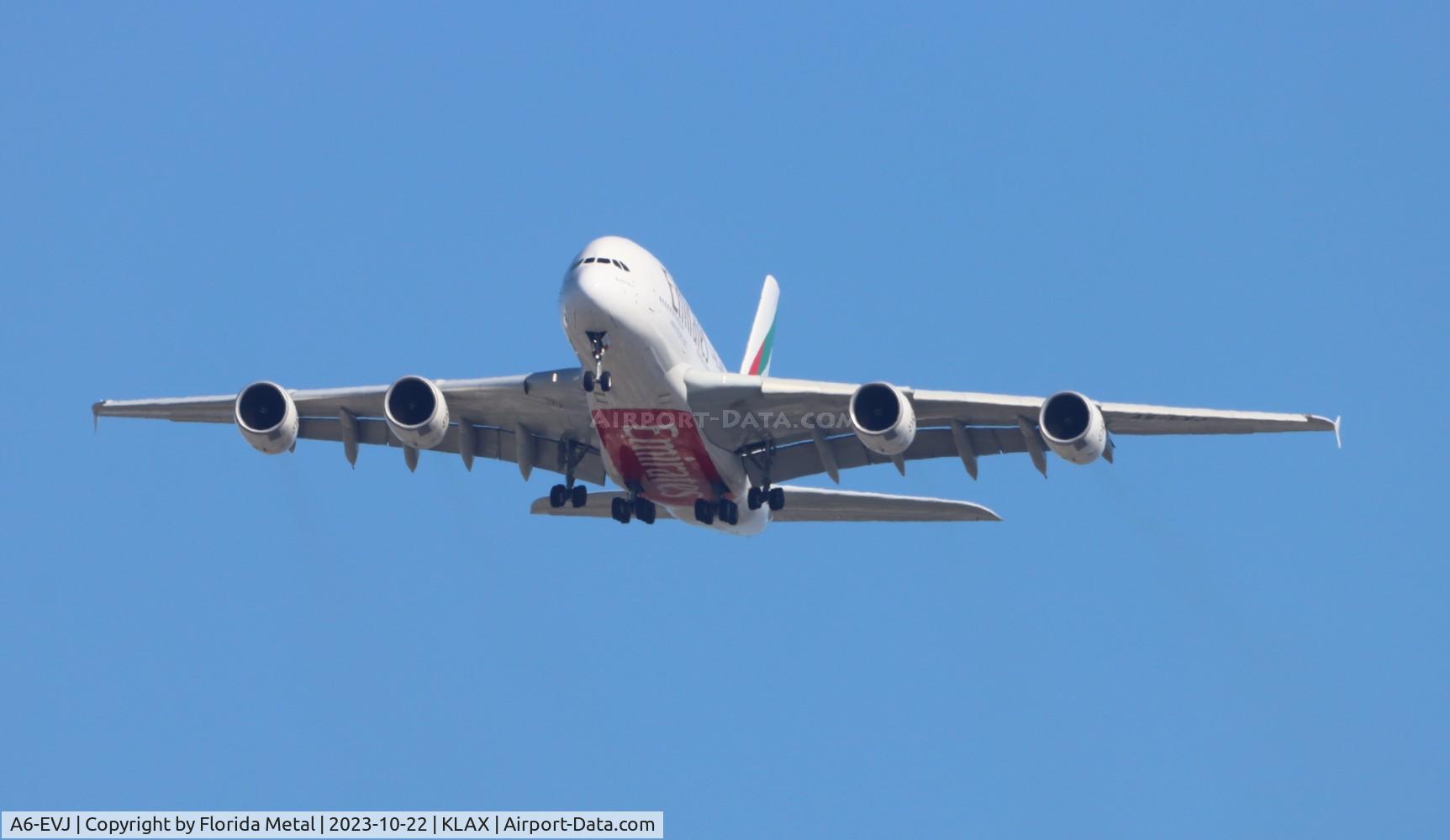 A6-EVJ, 2019 Airbus A380-842 C/N 259, UAE A380 zx OMDB-LAX go around
