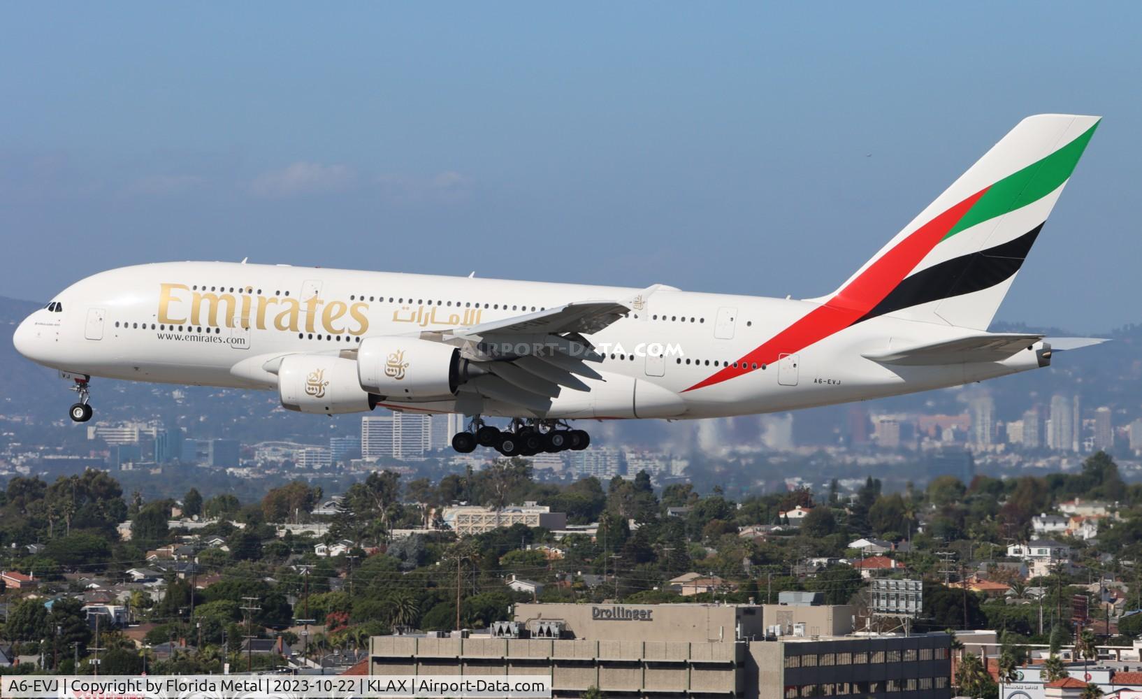 A6-EVJ, 2019 Airbus A380-842 C/N 259, UAE A380 zx DXB - LAX