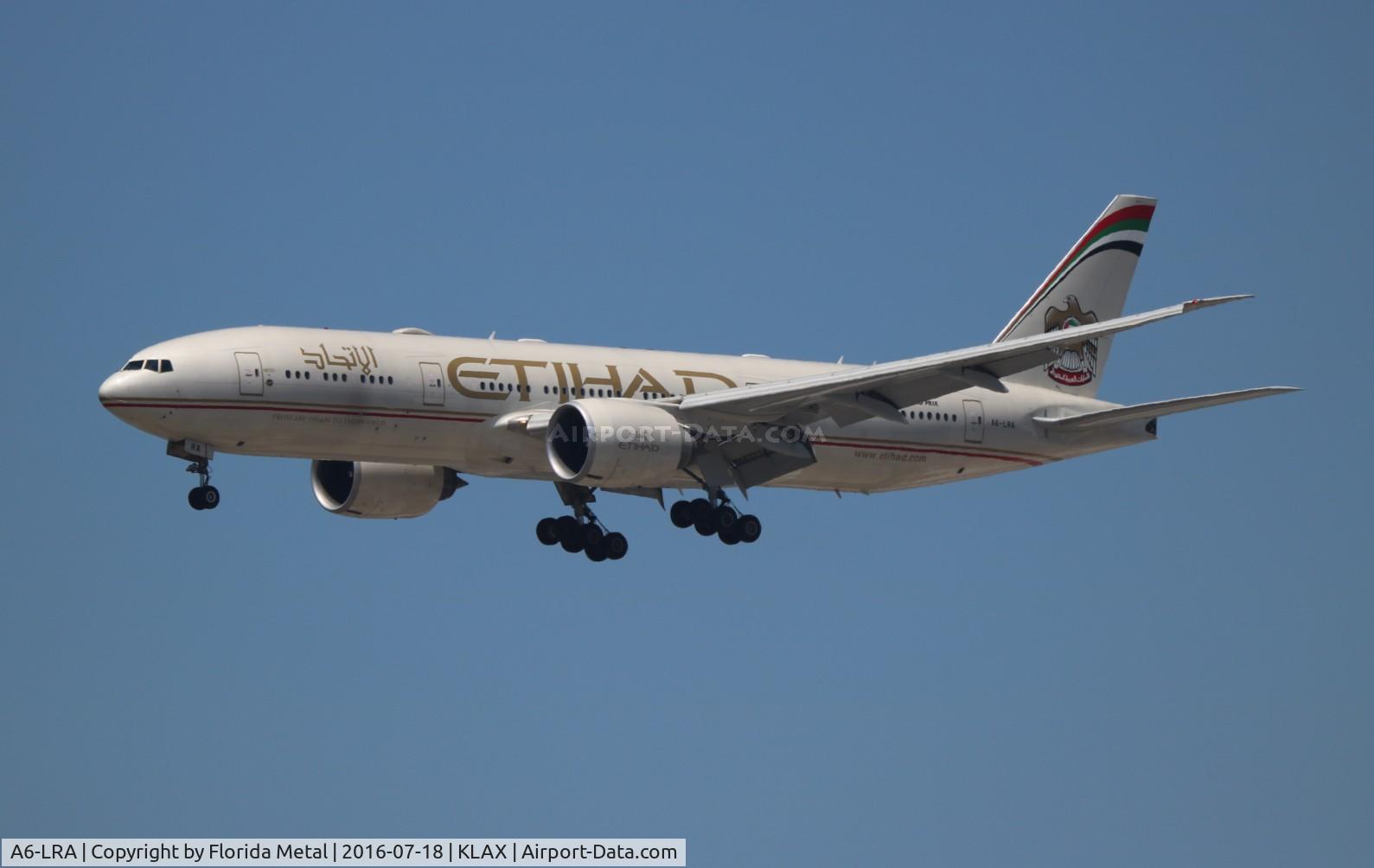 A6-LRA, 2007 Boeing 777-237/LR C/N 36300, ETD 77L zx OMAA-LAX