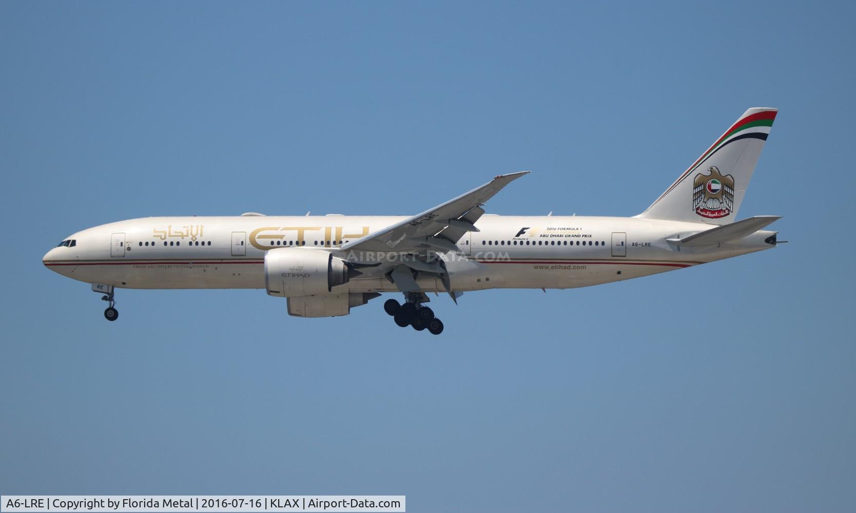 A6-LRE, 2008 Boeing 777-237/LR C/N 36304, ETD 77L zx OMAA - LAX