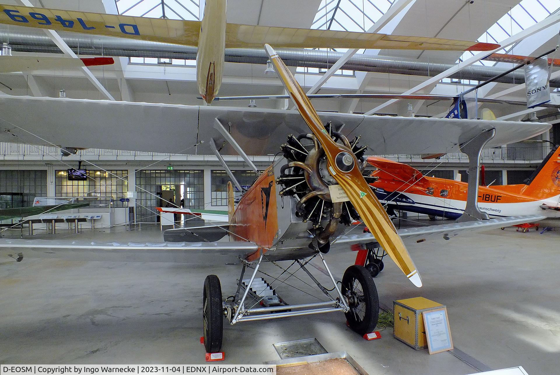 D-EOSM, Udet U.12a Flamingo Replica C/N D-1202, Udet U.12a Flamingo replica at the Flugwerft Schleißheim of Deutsches Museum, Oberschleißheim