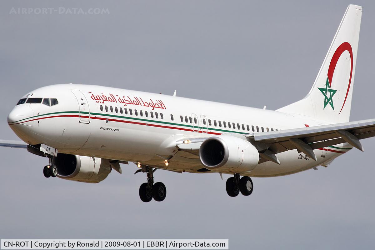 CN-ROT, 2009 Boeing 737-8B6 C/N 33068, at bru