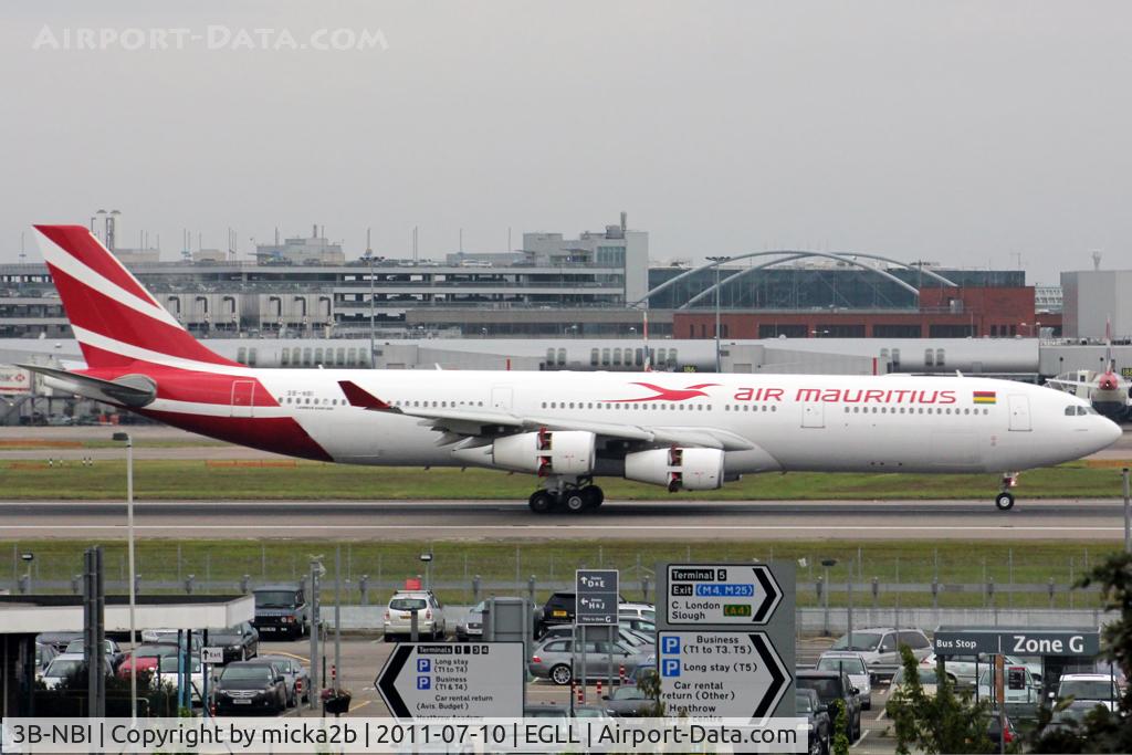 3B-NBI, 2006 Airbus A340-313X C/N 793, Taxiing