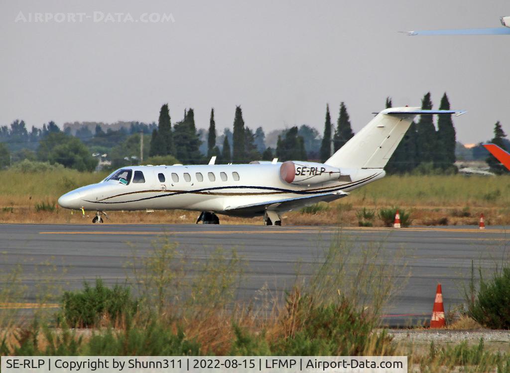 SE-RLP, 2005 Cessna 525B CitationJet CJ3 C/N 525B-0016, Parked at the General Aviation area...