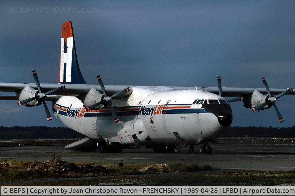 G-BEPS, 1966 Short SC-5 Belfast C1 C/N SH.1822, Heavylift Cargo Airlines