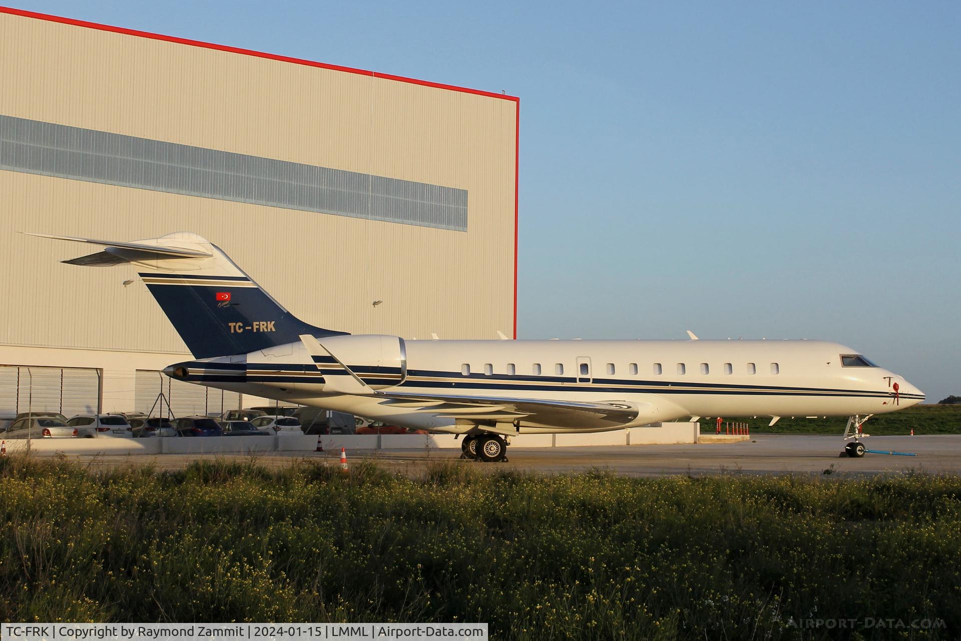 TC-FRK, Bombardier BD 700-1A10 Global Express C/N 9153, Bombardier BD700 Global Express TC-FRK MNG Jet